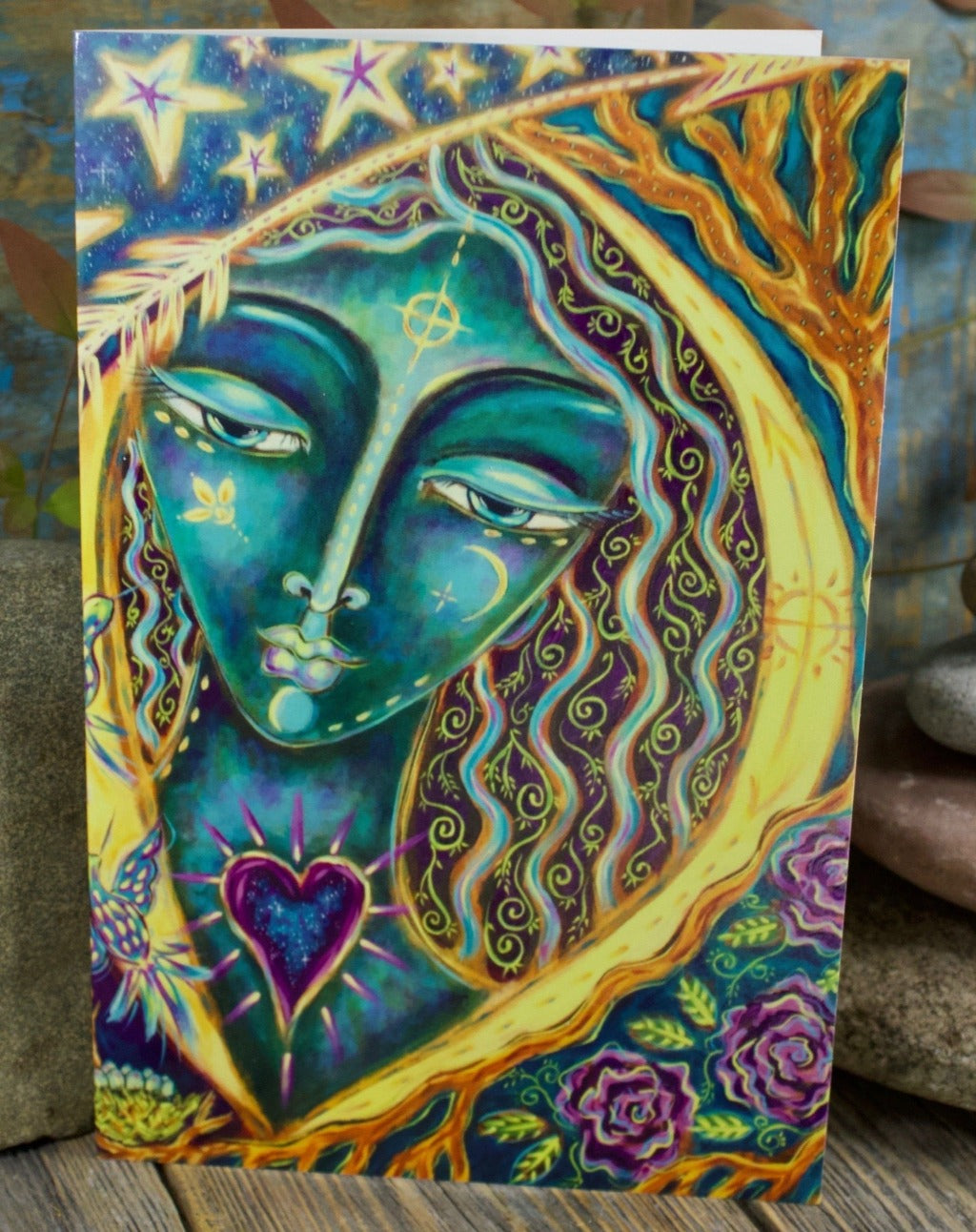 Soul Song Blank Greeting Art Card